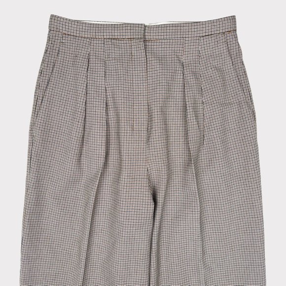 ARITZIA BABATON Rosemarie Pleated High Waisted Wide Leg Trousers Women's Size 10 - Picture 3 of 16